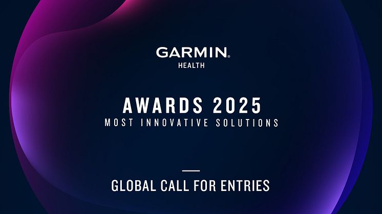 Gestartet: Die Bewerbungsphase für die Garmin Health Awards läuft ab sofort. 