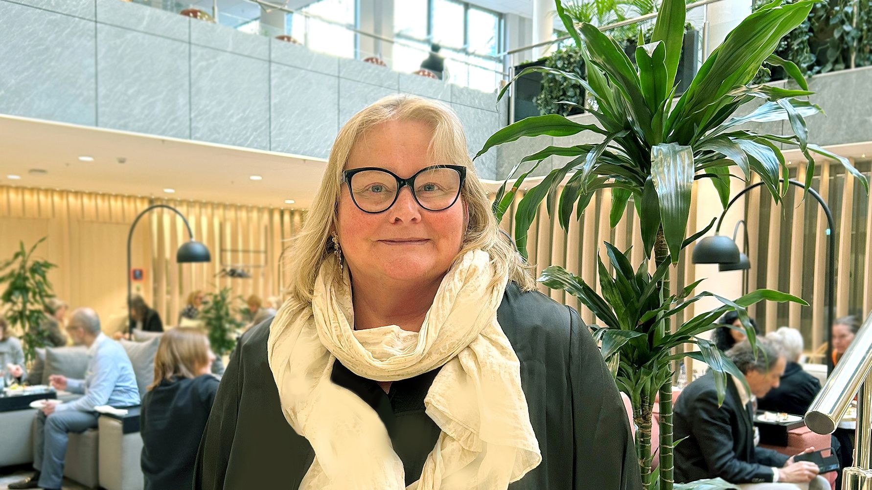 Ingibjörg Jónsdóttir, professor och verksamhetschef vid Institutet för stressmedicin i Västra Götalandsregionen. 